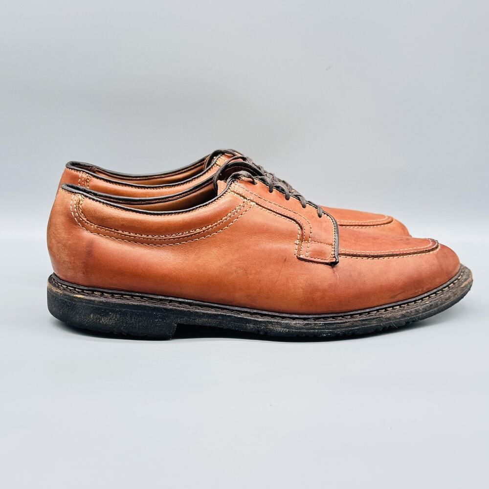 Allen Edmonds Shoes Mens 11 E Brown Leather Wilbert Oxford Casual Lace Up
